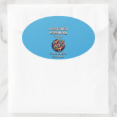 Ovale Sticker (Sac)
