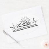 Ovale Sticker 2021 Student Wilderness Medicine (Enveloppe)