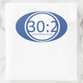 Ovale Sticker 30:2 CPR fantastique (Sac)