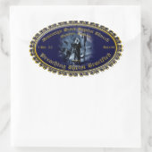 Ovale Sticker Anniston SGBC (Sac)