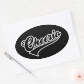 Ovale Sticker Cheerio Oval (Enveloppe)
