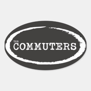 Ovale Sticker Commuters