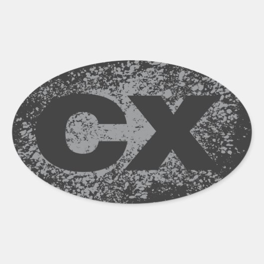 Ovale Sticker CX (Devant)