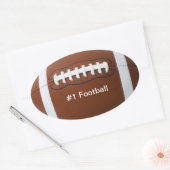 Ovale Sticker de football (Enveloppe)