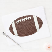 Ovale Sticker de football (Enveloppe)