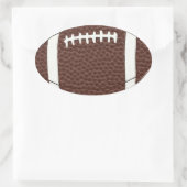 Ovale Sticker de football (Sac)