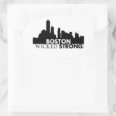 Ovale Sticker de pare-chocs solide (Sac)