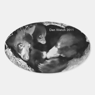 Ovale Sticker Den Watch 2011
