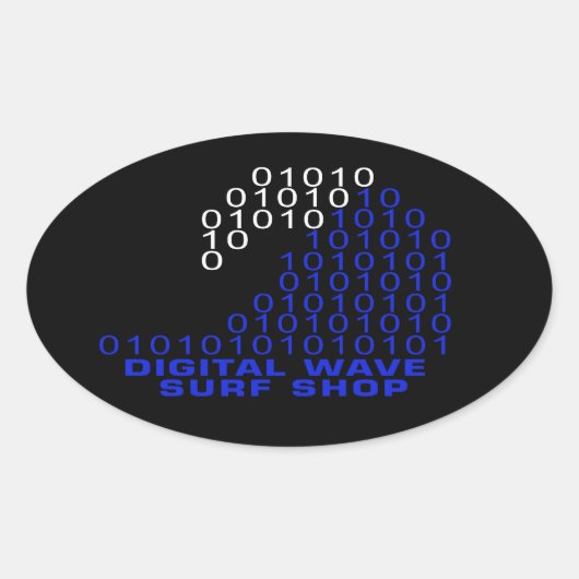 Ovale Sticker du logo DWSS (Devant)