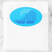 Ovale Sticker du logo DWSS (Sac)