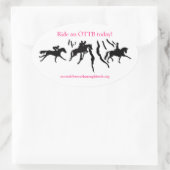 Ovale Sticker du logo SCT (Sac)