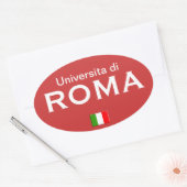 Ovale sticker européen de l'Université de Rome (Enveloppe)