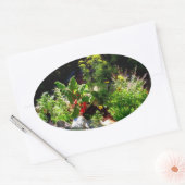 Ovale Sticker Herb Garden (Enveloppe)