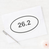 Ovale Sticker Marathon (Enveloppe)