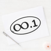 Ovale Sticker Marathon Parody (Enveloppe)