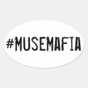 Ovale Sticker #MuseMafia