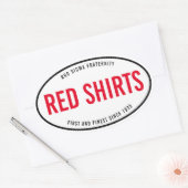 Ovale Sticker Oval Bumper (Enveloppe)