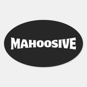 OVALE STICKER OVAL MAHOOSIF