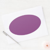Ovale Sticker Plum Oval (Enveloppe)