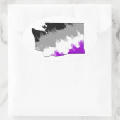 Ovale Sticker pour la fierté de l'As de Washington (Sac)