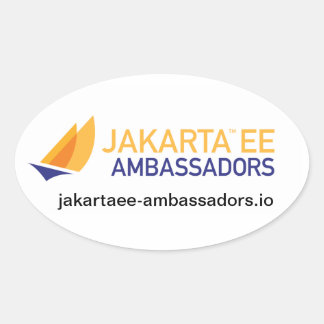 Ovale Sticker pour les ambassadeurs de Jakarta EE