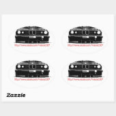 Ovale Sticker Promo 2 (Feuille)