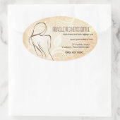 Ovale Sticker promotionnel Spa Alluring Curves (Sac)