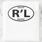 Ovale Sticker R'lyeh (Sac)