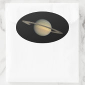 Ovale Sticker Saturn (Sac)