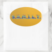 Ovale Sticker SHMILY (Sac)