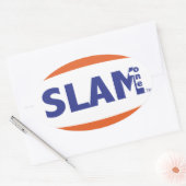 Ovale Sticker SLAM ONE (Enveloppe)