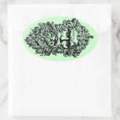 Ovale Sticker Socrateasy (Sac)