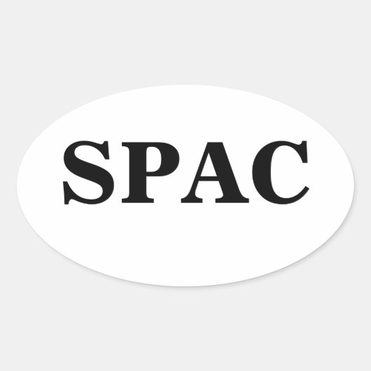 Ovale Sticker SPAC (Devant)