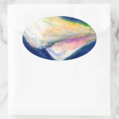 Ovale Sticker "Tuxedo Cuff" Lily (Sac)