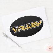 Ovale Sticker Valley (Enveloppe)