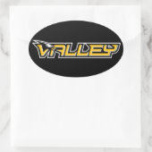 Ovale Sticker Valley (Sac)