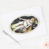 Ovale Sticker vintage (Enveloppe)