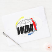 Ovale Sticker World Drill Association (Enveloppe)