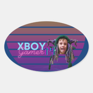 Ovale Sticker XBoyGamer