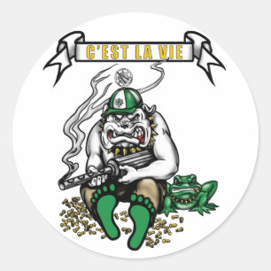Ovale stickers