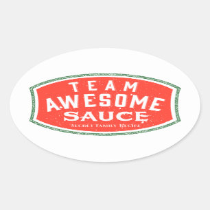 Ovale Stickers, glanzend Ovale Sticker