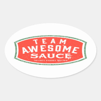 Ovale Stickers, glanzend Sticker