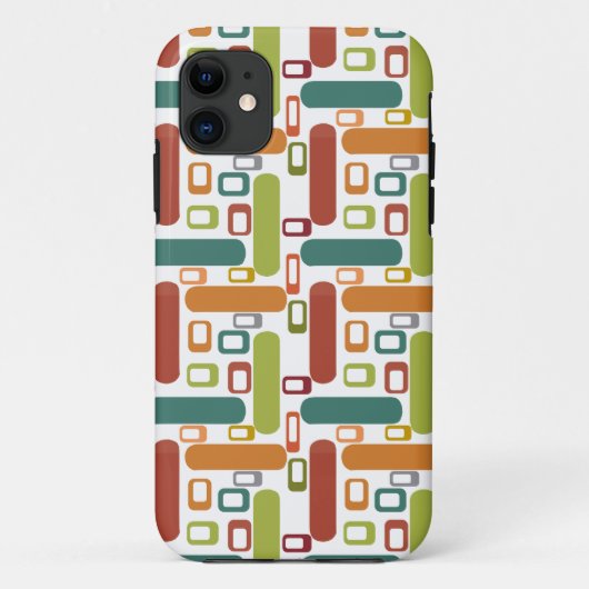 Ovalen en cirkels Case-Mate iPhone case (Achterkant)