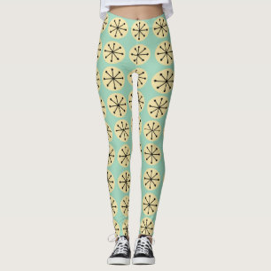 Ovalen en Starbursts Leggings