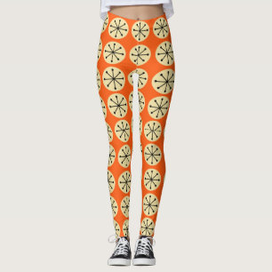 Ovalen en Starbursts Leggings