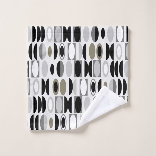 Ovales Art déco (Gant de toilette)