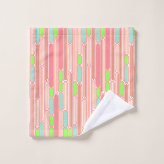 Ovales Art déco (Gant de toilette)