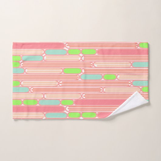 Ovales Art déco (Serviette à main)