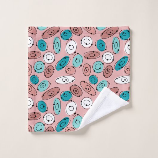 Ovales atomiques (Gant de toilette)