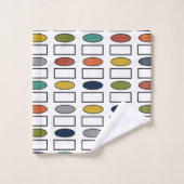 Ovales et rectangles (Gant de toilette)